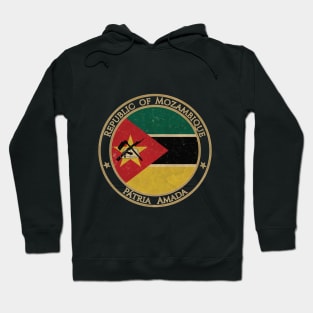 Vintage Republic of Mozambique Africa African Flag Hoodie